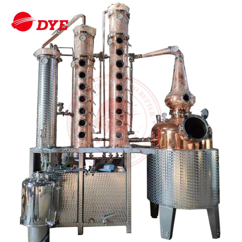 Краска, медная рефлюксная колонна, аппарат для дестилляции алкоголя, оборудование для дестилляции виски, фермы, дестиллятор для посадки