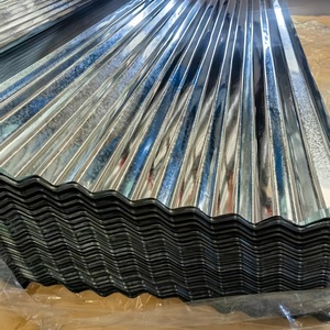 แผ่นหลังคาเหล็กลูกฟูกชุบสังกะสีมาตรฐาน GB สำหรับงานหลังคา - Product Image 1