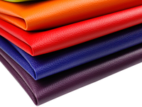 Haute Qualité Brillant 1.0MM Vintage En Relief PVC Tissu Textiles Artificielle Pleine Grain Meubles Canapé En Cuir Rexine Rouleaux