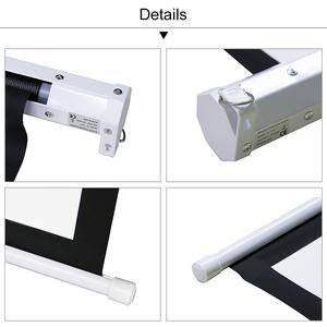 Écran de projection motorisé 120 pouces 100 pouces 16:9 4:3 pour l'école/le bureau/le cinéma à domicile - Product Image 4