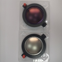 Usine Offre Spéciale 2.95 \ "CCAR fil plat bobine vocale klaxon diaphragme haute fréquence Compression pilote pièces pour haut-parleurs de scène