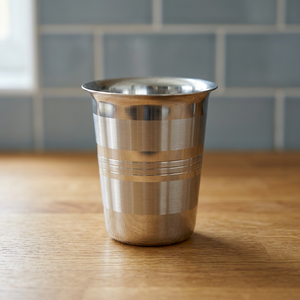 Rampatra Stainless Steel Eco-Friendly Multi-Use Tumbler Mirror Silver Touch Finish Chrome Color Wine/<b>Beer</b>/Water Food Contact - Product Image 3