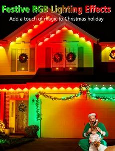 Lumière ponctuelle LED RGBW 48V étanche IP68 pour l'aménagement paysager extérieur, idéale pour l'éclairage permanent des fêtes de Noël - Product Image 2