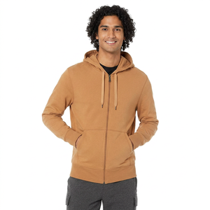 Top Trending Men's Hoodies zip up hoodie custom logo <b>sweatshirt</b> full zipper streetwear style private label Hoodies for Men - Product Image 1