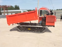 Prix usine 5 tonnes de charge Mini camion à benne basculante hydraulique sur chenilles Dumper chargeuse compacte chargeur frontal moteur/boîte de vitesses