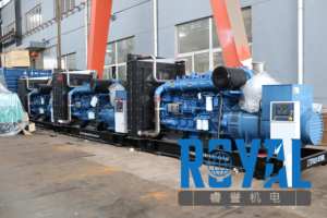 Generador Diésel de Alto Voltaje de 13kv/11kv/4kv/250kw 1000kva -3000kva MTU/PEKINS de Alta Calidad Directo de Fábrica - Product Image 5