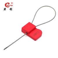 Sello de Seguridad para Cables JCCS206, Sello de Seguridad para Contenedores de Fabricantes con Aleación de Aluminio, Sello de Cable Desechable