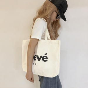 Venta al por mayor Negro <span class=keywords><strong>o</strong></span> beige ASA bolsa de lona impresión personalizada promocional 100% algodón bolsa de mano - Product Image 3