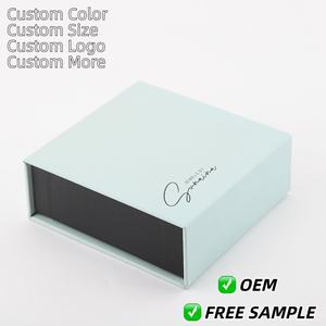 Boîte à Bijoux d'Emballage pour Boucles d'Oreilles, Colliers et Bagues Personnalisable avec Design Imprimé en Gros - Product Image 2