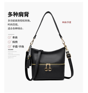New Luxury Handbags Women Designer PU Leather Shoulder <b>Bags</b> <b>Lady</b> Large Fashion Hand <b>Bag</b> Casual Tote <b>Messenger</b> <b>Bag</b> - Product Image 2