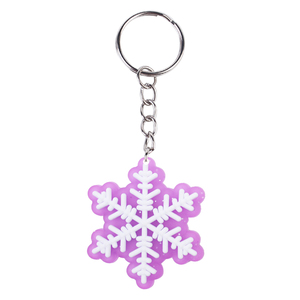 Wholesale 2026 New Arrival 2D Cartoon PVC Rubber <strong>Key</strong> Chains <strong>Snowflake</strong> Bling <strong>Key</strong> Chains <strong>Key</strong> Rings Accessories Promotion Sale Gift - Product Image 6
