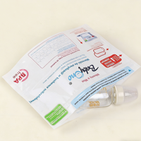 Sacs de stérilisation pour bébés |   Pochette de nettoyage à la vapeur pour micro-ondes |   20x réutilisables pour bouteilles et tétines |   Sans BPA, PET/RCPP
