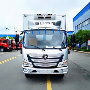 Foton Auman 4x2 Large-capacity Refrigerated Truck Used for Transporting Meat Seafood and Frozen Goods - Product Image 1
