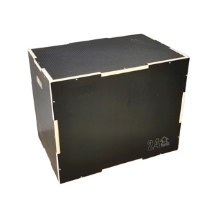 Fitness negro madera Plyo Box venta al por mayor ajustable suave Plyo Box <span class=keywords><strong>para</strong></span> saltar <span class=keywords><strong>ejercicio</strong></span> - Product Image 4
