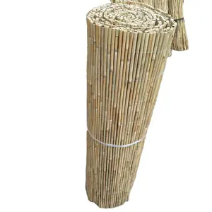 Chinese manual weaving reed fence bamboo panel