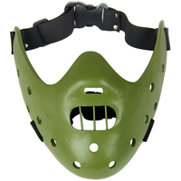 Collection de masques sur le thème du cinéma - Masque en résine premium - Masque Hannibal le Tueur à dents de sanglier - Artisanat