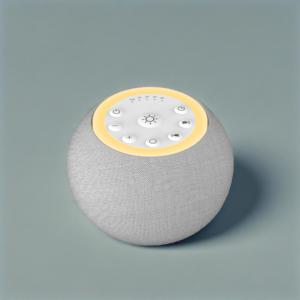 Hot Promotions Baby White Noise Speaker Soothing Sound Night Light <b>USB</b> Powered Application <b>Control</b> Portable Household Plastic - Product Image 6
