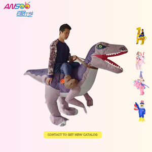 Costume gonflable drôle de dinosaure de <span class=keywords><strong>Jurassic</strong></span> <span class=keywords><strong>Park</strong></span> pour enfant adulte - Product Image 1