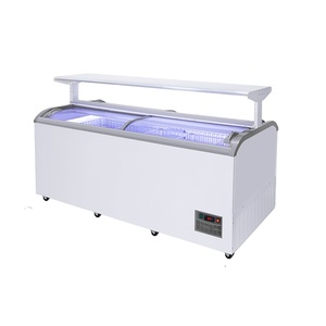 Congelador Horizontal Comercial de Gran Capacidad 645l para Exhibición en Supermercados, Modelo Ddh-700w4 - Product Image 1