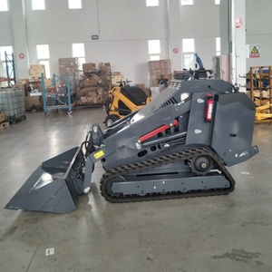 Miễn phí vận chuyển Mini Skid chỉ đạo Bộ nạp Crawler SNOW-Cleaning thiết bị 1 tấn thủy lực DIESEL Skid chỉ đạo Bộ nạp với theo dõi - Product Image 6