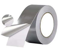 Ruban adhésif en aluminium idéal pour l'étanchéité et la réparation des conduites de climatisation chaudes et froides, et pour la cuisine