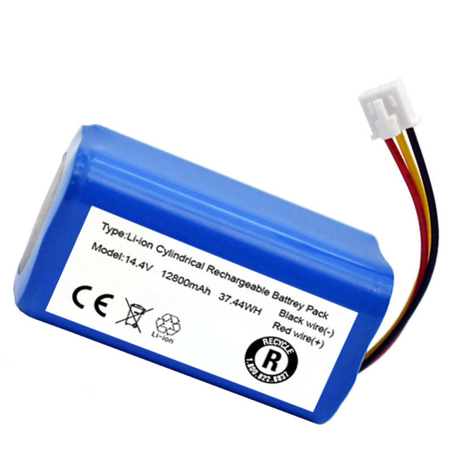 HS Robot Vacuum Cleaner High Capacity Original Battery 12800mAh Lithium Battery Pack