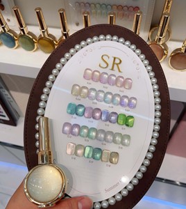 New Design SR Cat Eye <strong>Gel</strong> Polish Set Magnet Fashion Bottle Pearl Display Board Glitter Glass Beads Uv <strong>Gel</strong> Nail Polish <strong>Kit</strong> - Product Image 6