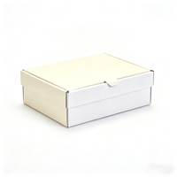 Caixa de Presente Rígida de Papel Texturizado Luxuosa Feita à Mão Reciclável Pequena para Joias com Tampa Removível Impressão UV Inserto de EVA Personalizável