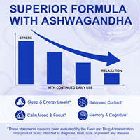 Compléments de Cortisol Acentiallabs : Capsules de Cortisol avec Magnésium, Ashwagandha, L-Théanine pour la Gestion du Sommeil et le Soulagement du Stress