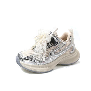 <span class=keywords><strong>2025</strong></span> printemps filles Sneaker Torre chaussures nouveau Style décontracté dentelle Net <span class=keywords><strong>Design</strong></span> pour moyen grands enfants pour la saison d'automne - Product Image 5
