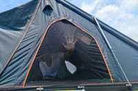 JP nouveau Camping en plein air facile à installer en aluminium à clapet SUV voiture 3 personnes tente de toit Australie coque dure toit tente