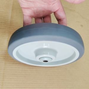 <span class=keywords><strong>Ruedas</strong></span> de rueda sólida sin planos de 8 pulgadas para <span class=keywords><strong>transporte</strong></span> de coche de jardín Alcance de poliolefina de polipropileno (PP) de poliuretano sin planos - Product Image 6