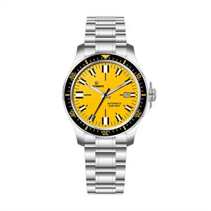 Montre automatique de plongée avec mouvement Miyota 8215, verre saphir double dôme unidirectionnel, résistance à l'eau 30 ATM - Product Image 1