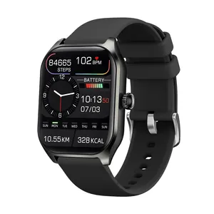 Orologi di lusso personalizzabili da esterno uomo quadrato NFC impermeabili per cardiofrequenzimetro LX306 Smart Watch