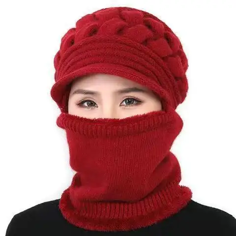 2022 moda yüksek kaliteli sonbahar bayanlar şapka kışın kadın kış şapka termal