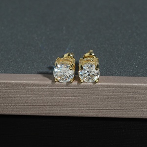 <span class=keywords><strong>Orecchini</strong></span> <span class=keywords><strong>Pendenti</strong></span> <span class=keywords><strong>da</strong></span> 8mm in Argento Sterling 925 con Moissanite VVS, Gioielli alla Moda per <span class=keywords><strong>Uomo</strong></span> e Donna - Product Image 6