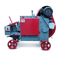 Machine de découpe automatique de barres d'acier rondes et d'angles de 6-45 mm, coupe-ferraille avec moteur et engrenage 380V, 28 coupes/min, prix de gros