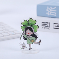 Plaque acrylique personnalisée avec photo imprimée, décoration de bureau DIY pour animaux de compagnie et anime, vente en gros de porte-clés personnalisés