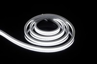Bande LED néon en silicone à surface plate 10x10mm sans scintillement, protection oculaire, SMD, indice de protection IP65, 15 couleurs, dimmable, 12V, IRC80