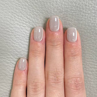 Venta al por Mayor de Fábrica: 24 Uñas Artificiales Reutilizables de ABS, Marca Privada Personalizada, Uñas Postizas de Cobertura Completa con Empaque