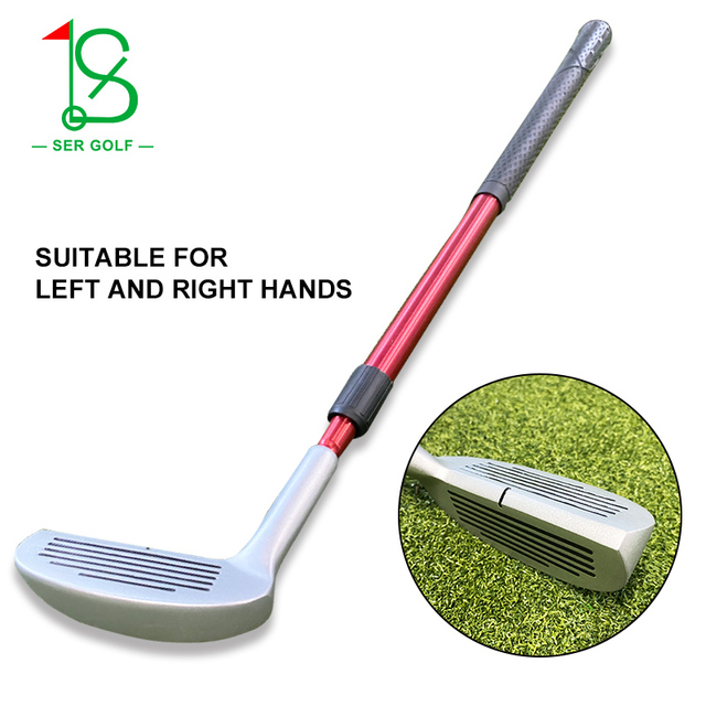 Custom Two-Side Club Head Golf Practice Club Shaft Length Adjustable Golf Club for All Ages