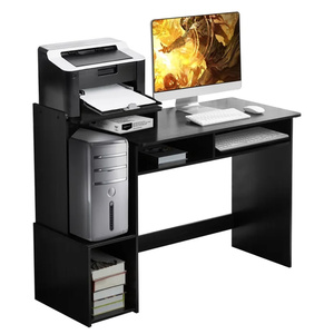 Vente d'usine : Bureau d'<span class=keywords><strong>ordinateur</strong></span> ergonomique noir <span class=keywords><strong>pas</strong></span> <span class=keywords><strong>cher</strong></span> avec rangement, étagères ouvertes <span class=keywords><strong>et</strong></span> espace <span class=keywords><strong>pour</strong></span> <span class=keywords><strong>imprimante</strong></span>, idéal <span class=keywords><strong>pour</strong></span> l'étude <span class=keywords><strong>et</strong></span> le gaming - Product Image 3