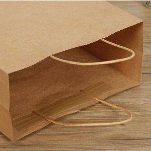 White Paper Shopping <b>Bags</b> with Twisted Handles Custom Logo Bulk Retail Grocery Carrier <b>Bags</b> for Supermarket - Product Image 6