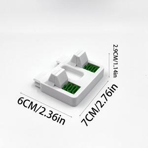 Pince à souder en fil métallique, outil de construction de modèles en plastique pour l'assemblage de jouets, couleur blanc-vert - Product Image 5