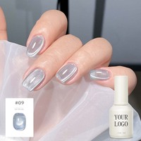 Vernis Gel 5-en-1 Effet Œil de Chat Personnalisé, Application Facile en Une Seule Couche, Sans Base ni Top Coat, Prix Usine B2B