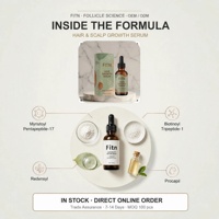 Sérum Capillaire Croissance Peptides Extraits Végétaux Naturels Biotine Romarin Soin Nourrissant du Cuir Chevelu Sans Prostaglandine Marque Privée Vente en Gros