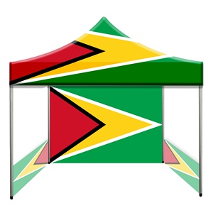 Carpa Hexagonal de Aleación de Aluminio para Exteriores, con Forma de Diamante, para Publicidad y Promoción, con Tela Oxford, Guyana - Product Image 1