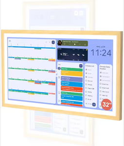 Planificateur électronique de liste de tâches pour la maison avec synchronisation WiFi Calendrier numérique intelligent familial de 15.6 pouces - Product Image 1
