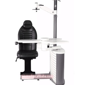 Table d'examen ophtalmologique électrique TR360 et unité de fauteuil de réfraction avec support – Combo chaise et support ophtalmique - Product Image 1