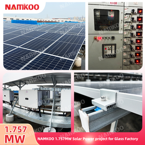 Sistema de Paneles Solares Namkoo de 100KW, 80KW, 60KW, 50KW, Sistema de Energía Solar Comercial Fuera de la Red, Montaje en Techo - Product Image 3
